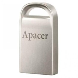 Apacer USB flash disk, USB 2.0, 32GB, AH115, srebrny, AP32GAH115S-1, USB A