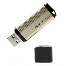 Apacer USB flash disk, USB 3.0, 32GB, AH353, złoty, AP32GAH353C-1, USB A, z osłoną