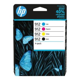 HP oryginalny ink / tusz 6ZC74AE, HP 912, CMYK, 4*315s, multipack