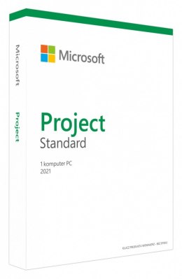 Microsoft Project Standard 2021 PL 32-bit/x64 Medialess Box 076-05926