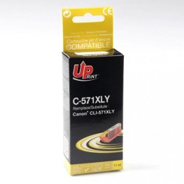 UPrint kompatybilny ink / tusz z CLI571Y XL, C-571XLY, yellow, 800s, 11ml, high capacity