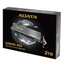 Adata Dysk SSD Legend 850 2TB PCIe 4x4 5/4.5 GB/s M2