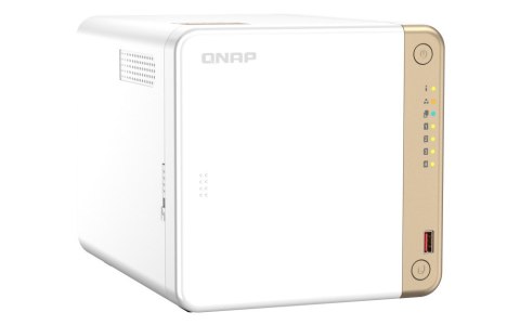 QNAP Serwer NAS TS-462-4G 4x0HDD Intel Celeron N4505 1x2.5Gbe