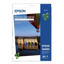 Epson Premium Semigloss Photo, C13S041332, foto papier, półpołysk, biały, Stylus Photo 880, 2100, A4, 251 g/m2, 20 szt., atramen