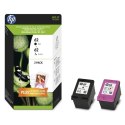HP oryginalny zestaw tuszy N9J71AE, HP 62, black/color, 200/165s, 4.4.2005ml, value pack