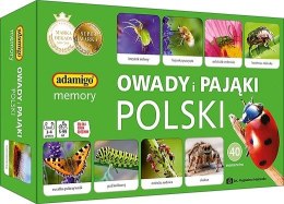 Adamigo Gra Owady i pająki Polski memory
