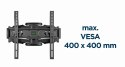 GEMIRD UCHWYT ŚCIENNY LCD 32"-58" VESA MAX 400 X 400MM, DO 36KG