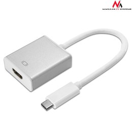 Kabel adapter Maclean MCTV-841 USB 3.1 Typ C (M) -> HDMI 1.4 (F)
