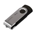 Goodram USB flash disk, USB 3.0, 16GB, UTS3, czarny, UTS3-0160K0R11, USB A, z obrotową osłoną
