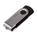 Goodram USB flash disk, USB 3.0, 64GB, UTS3, czarny, UTS3-0640K0R11, USB A, z obrotową osłoną