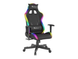 Fotel dla gracza Genesis Trit 600 podświetlenie RGB czarny