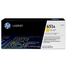 HP oryginalny toner CE342A, HP 651A, yellow, 16000s