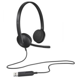 Słuchawki z mikrofonem Logitech H340 USB-A 981-000475 + natychmiastowa wysyłka do godziny 18