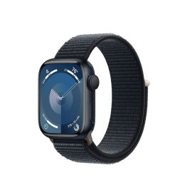 Apple Watch Series 9 GPS, 41mm Koperta z aluminium w kolorze północy z opaską sportową w kolorze północy