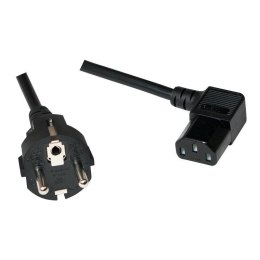 Kabel zasilający LogiLink CP117 Schuko > C13 czarny 2m
