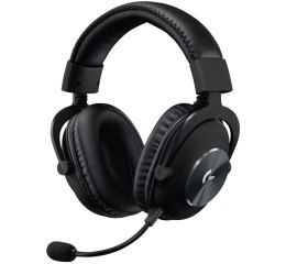 Słuchawki z mikrofonem Logitech PRO X Gaming czarne z BLUE VO!CE