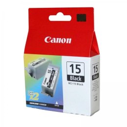 Canon oryginalny ink / tusz BCI-15 BK, 8190A002, black, 390s, 2szt