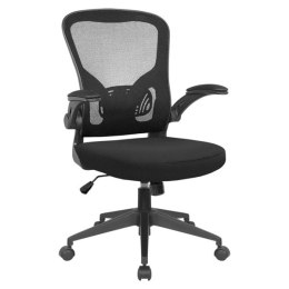Defender Krzesło biurowe AKVILON, czarna, oddychające plecy