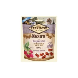 CARNILOVE Fresh Crunchy Makrela z malinami - przysmak dla psa - 200 g