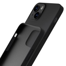Etui na telefon 3mk do Apple iPhone 14 silikonowe, czarne