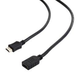 Kabel Przedłużacz HDMI A-A, M/F, high speed, ethernet, 0.5m Gembird