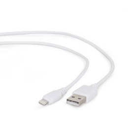 Kabel USB 2.0 - Lightning 1m biały Gembird