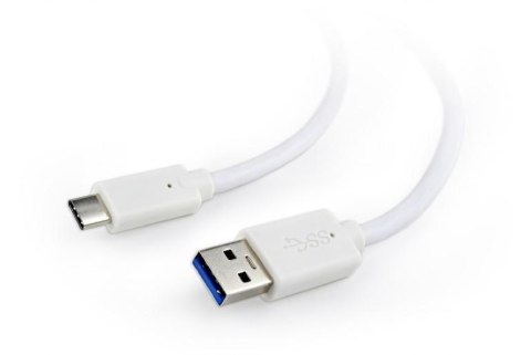 Kabel USB 3.0 typ C(AM/CM) 0.5m biały Gembird