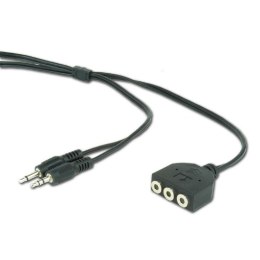 Kabel przedłużacz audio 2 x jack 3.5mm na 3 x jack 3,5mm Gembird