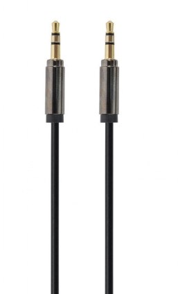 Kabel GEMBIRD CCAP-444-1M (Mini Jack M - Mini Jack M; 1m; kolor czarny)