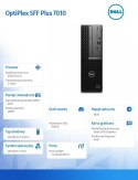 Dell Komputer Optiplex SFF Plus/Core i5-13500/8GB/256GB SSD/Integrated/No Wifi/Kb & Mouse/W11Pro/vPro