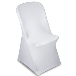 Pokrowiec na krzesło cateringowe GreenBlue GB374 biały 88x50x45cm, Spandex