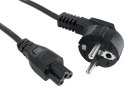 Kabel zasilający "koniczynka" IEC 320 C5 z certyfikatem VDE Gembird PC-186-ML12 (1,8 m)