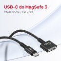 Unitek Kabel zasilający USB-C - MagSafe 3 140W 1m C14121BK-1M + natychmiastowa wysyłka do godziny 18