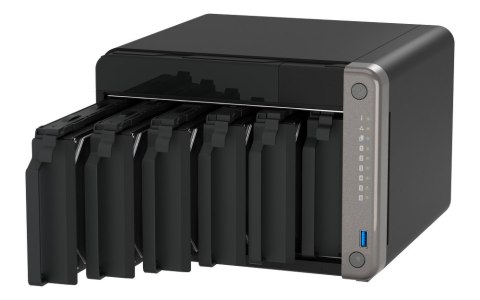 QNAP TS-AI642-8G | 6-zatokowy serwer oparty na sztucznej inteligencji NAS, NPU ARM, 8GB RAM, Tower