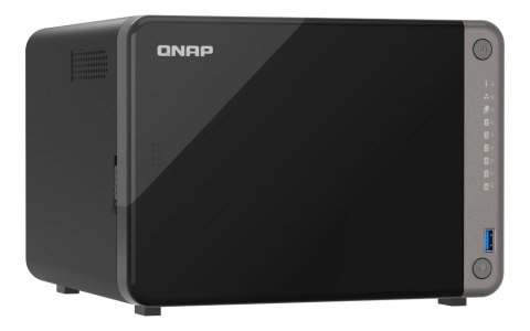 QNAP TS-AI642-8G | 6-zatokowy serwer oparty na sztucznej inteligencji NAS, NPU ARM, 8GB RAM, Tower