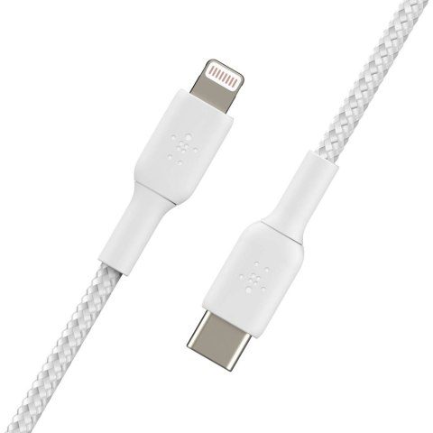 Belkin Braided C-LTG 1M, WHT