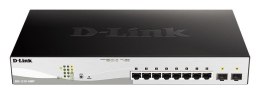 D-Link Przełącznik DGS-1210-10MP Switch 8GE PoE 2SFP
