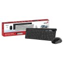 Genius SlimStar 8230, zestaw klawiatura z myszą optyczną bezprzewodową, 1x AA, 1x AA, CZ/SK, klasyczna, Dual-Mode rodzaj bezprze