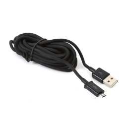 PLATINET MUD MICRO USB TO USB CABLE KABEL 2A 3M BLACK 42875
