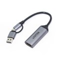 Unitek Grabber video USB-C/A, 4K HDMI 1.4b