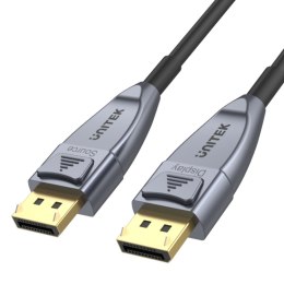 Unitek kabel optyczny DisplayPort 1.4 AOC 8K 20m