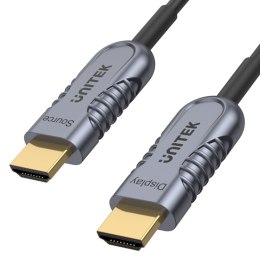 Unitek kabel optyczny HDMI 2.1 AOC 8K 120Hz 40 m