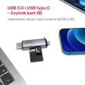 Unitek Czytnik kart SD/microSD USB-A 5Gbps/USB-C