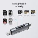 Unitek Czytnik kart SD/microSD USB-A 5Gbps/USB-C