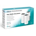 TP-LINK Wifi Mesh kit Deco M4(3-pack) 2.4GHz i 5GHz, access point, IPv6, 1000Mbps, 802.11ac, 3-Pack, ISP