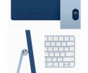 Apple IMac 24 cale: M3 8/10, 8GB, 512GB SSD - Niebieski