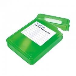 Pudełko ochronne na HDD LogiLink UA0133 3,5" zielone