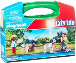 Playmobil Zestaw City Life 70530 Skrzyneczka Spacer z psami