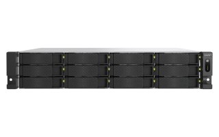 QNAP TS-h1277AXU-RP-R5-16G | 12-zatokowy serwer NAS, AMD Ryzen, 16GB RAM, 2x 10Gb Base-T, RP, RACK