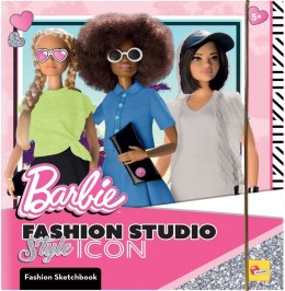 Lisciani Ksiażeczka do projektowania sukienek Barbie